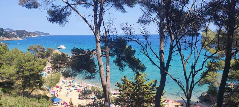 plaža santa cristina ljoret de mar